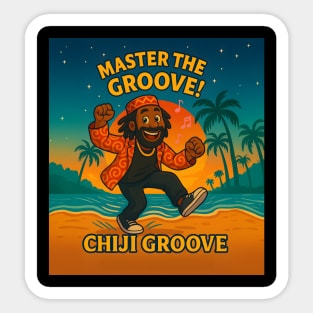 Chiji Groove Step Master Sticker